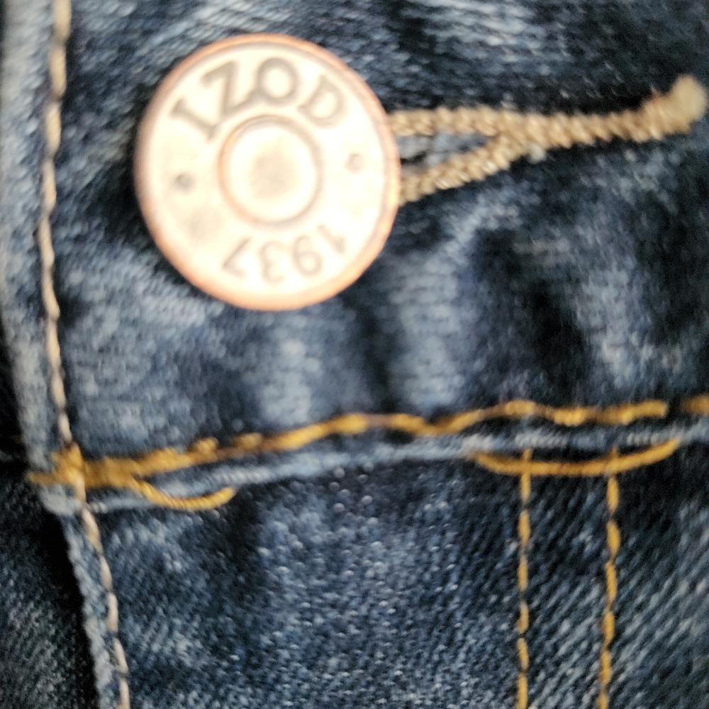 Izod Relaxed Fit Denim Jeans - Picture 7 of 15